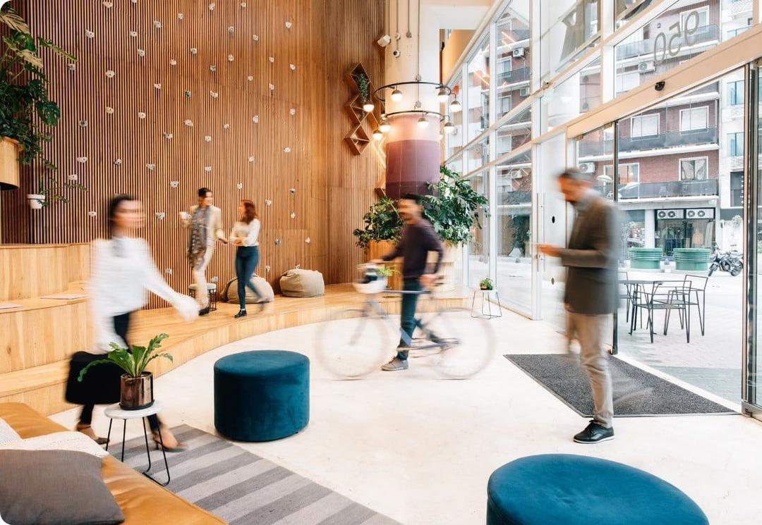 Office lobby