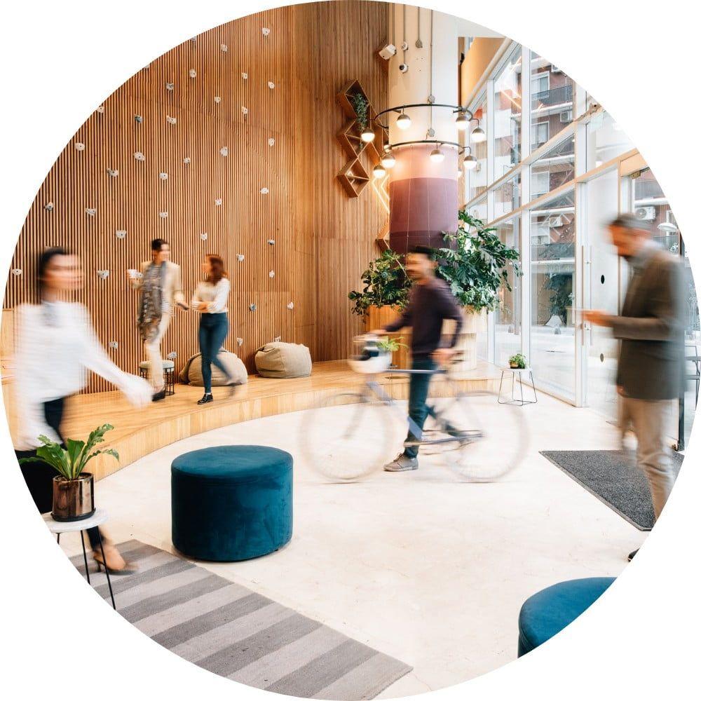 Office lobby